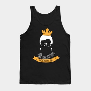 Notorious RBG Feminist for Ruth Bader Ginsburg Fan Tank Top